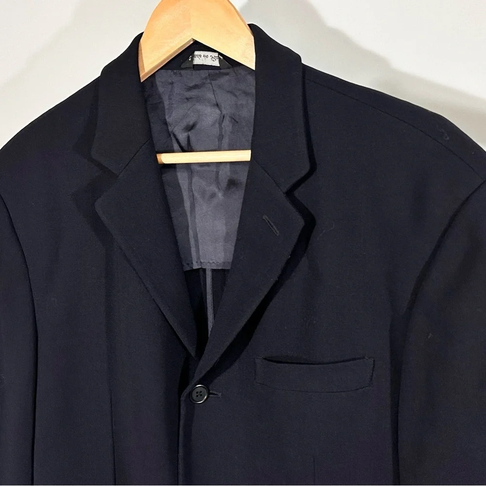 90’s Italian wool Arthur Chapnik Tailored Two-Piece Blazer Trousers suit 40R/31
